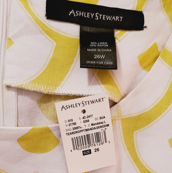Ashley Stewart Linen Dress - Picture 4 of 6